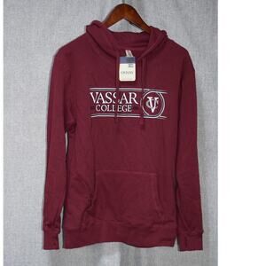 Ouray Vassar College Maroon Pullover Hoodie M - NWT